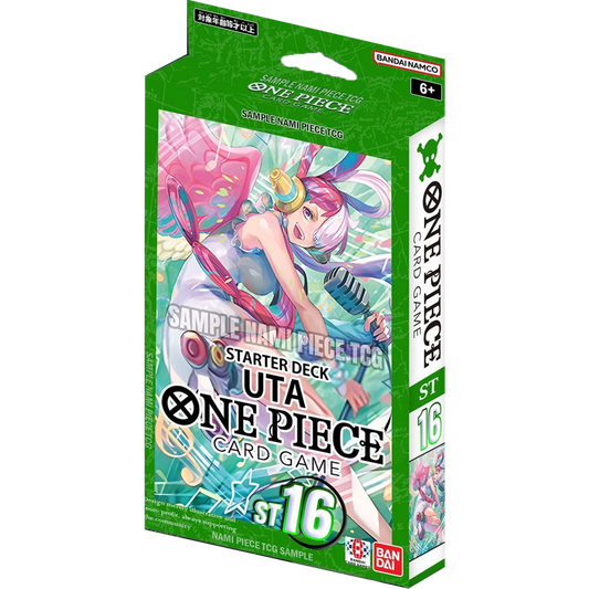 ONE PIECE TCG: GREEN UTA STARTER DECK ST-16 (PRE ORDER)