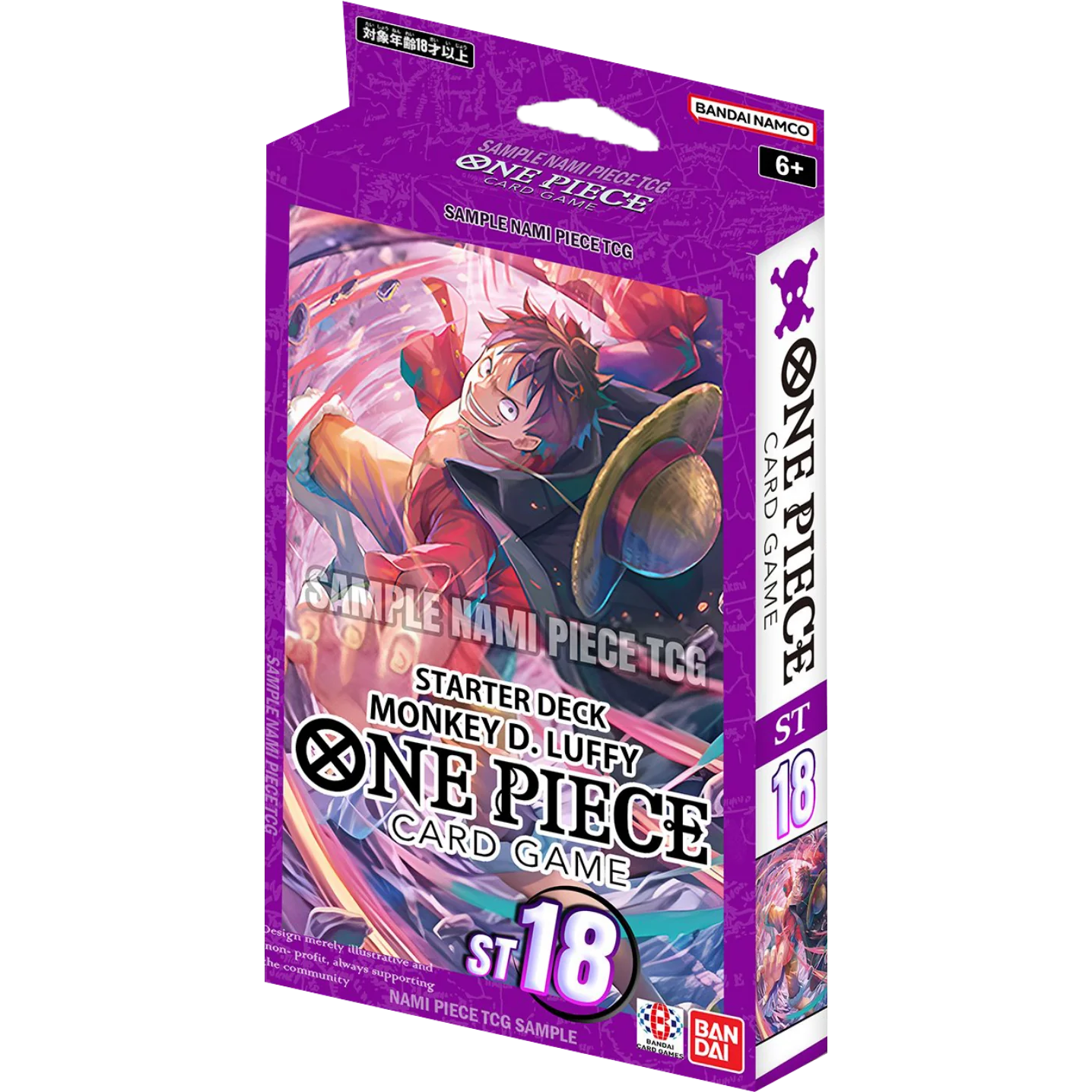 ONE PIECE TCG: PURPLE MONKEY D. LUFFY – STARTER DECK STARTER DECK ST-18 (PRE ORDER)