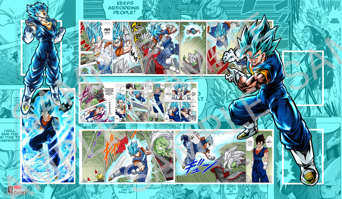 RRG DBZ Vegito Blue Playmat