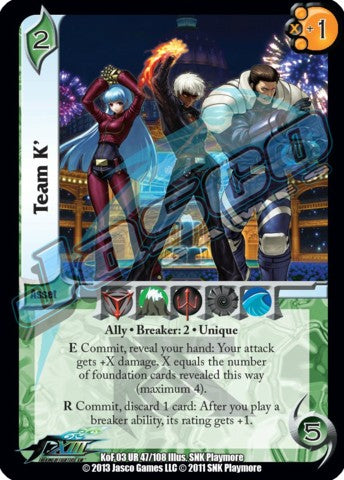 Team K' [KOF03]