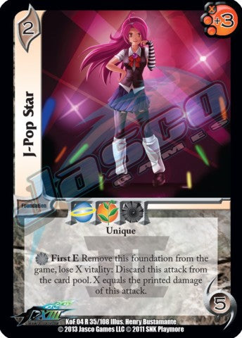 J-Pop Star [KOF04]