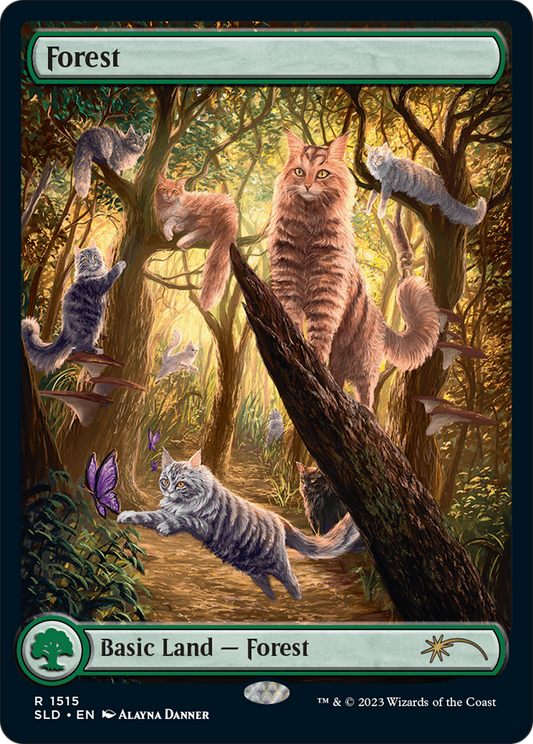 Forest (1515) [Secret Lair Commander Deck: Raining Cats and Dogs]