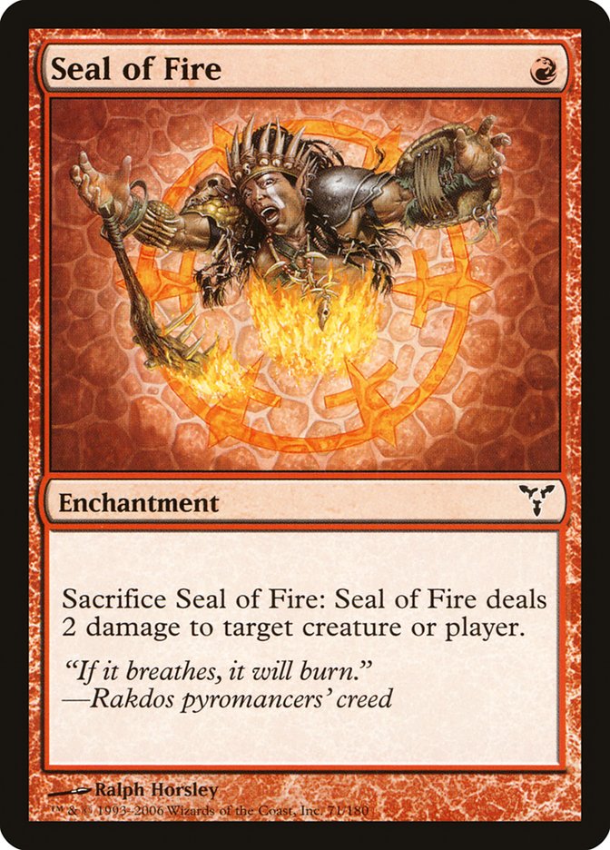Seal of Fire [Dissension] | Red Riot Games CA