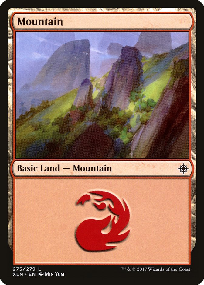 Mountain (275) [Ixalan] | Red Riot Games CA