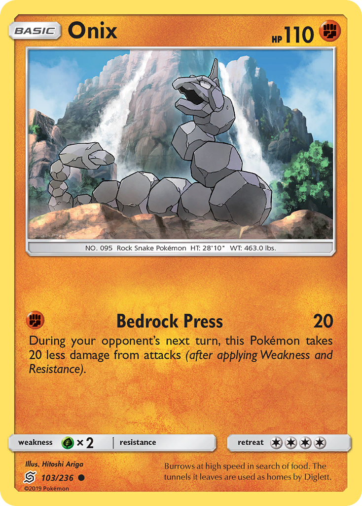 Onix (103/236) [Sun & Moon: Unified Minds] | Red Riot Games CA