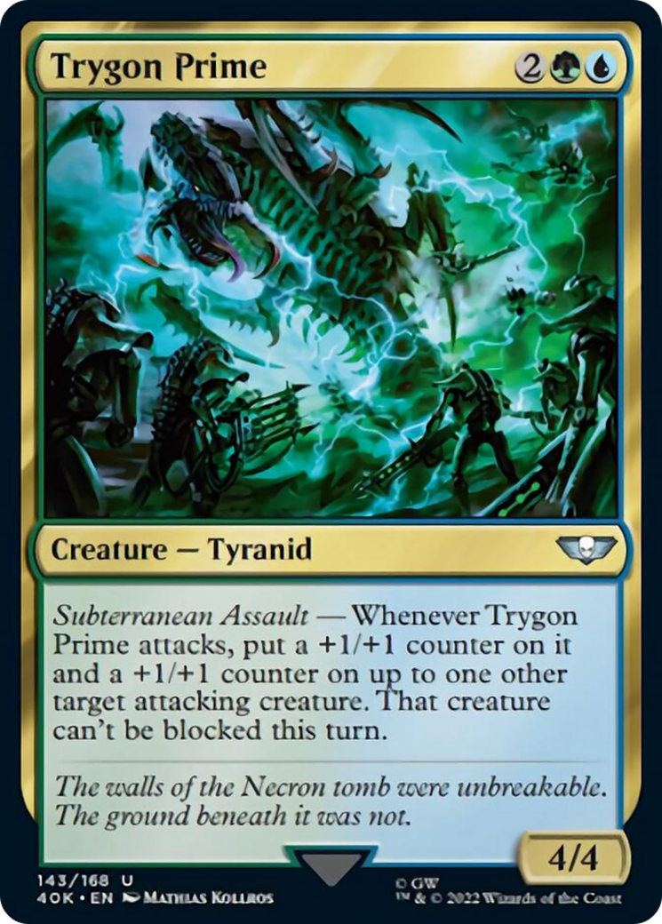 Trygon Prime (Surge Foil) [Warhammer 40,000] | Red Riot Games CA