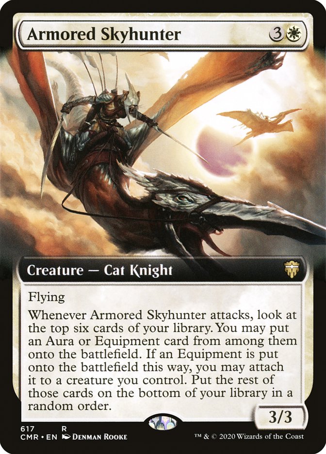 Armored Skyhunter (Extended Art) [Commander Legends] | Red Riot Games CA