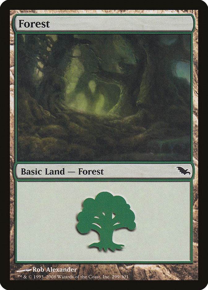 Forest (299) [Shadowmoor] | Red Riot Games CA