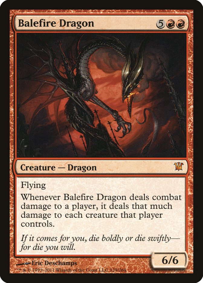 Balefire Dragon [Innistrad] | Red Riot Games CA