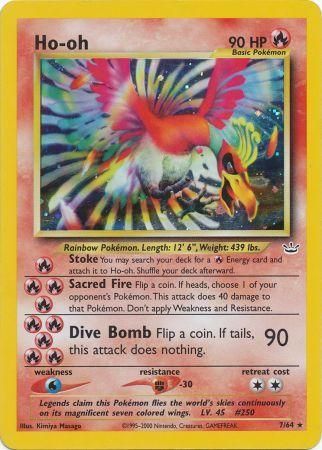 Ho-oh (7/64) [Neo Revelation Unlimited] | Red Riot Games CA