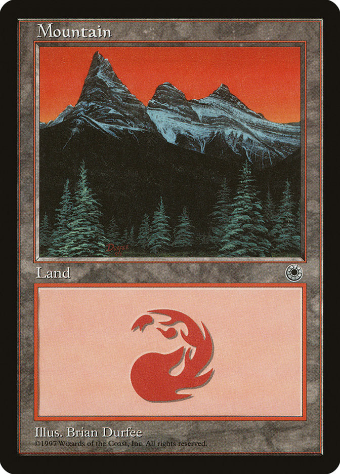 Mountain (9/6 Signature / Tallest Peak Left) [Portal] | Red Riot Games CA