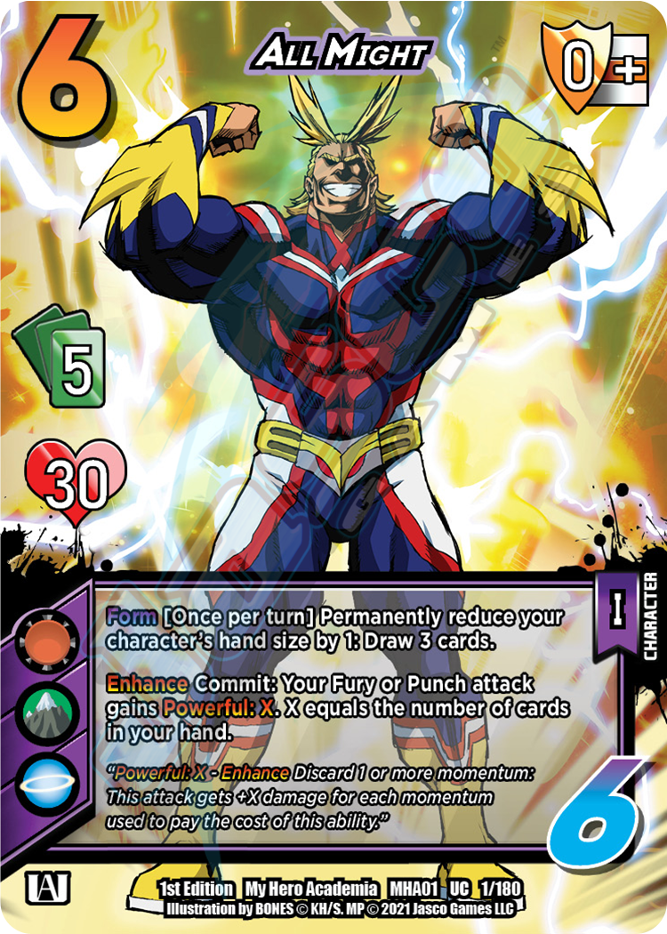 All Might [Series 1] | Red Riot Games CA