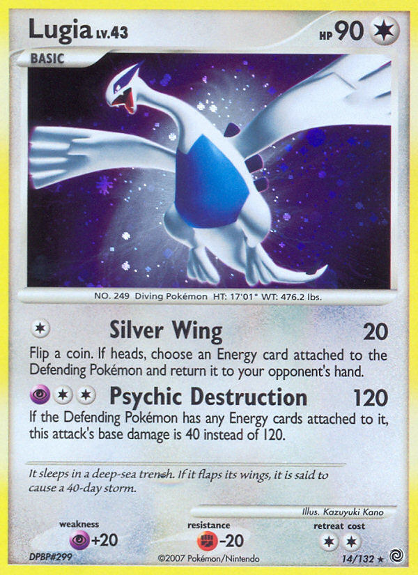 Lugia (14/132) [Diamond & Pearl: Secret Wonders] | Red Riot Games CA