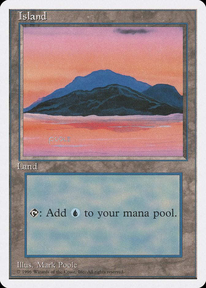 Island (Signature on Bottom Left) [Introductory Two-Player Set] | Red Riot Games CA