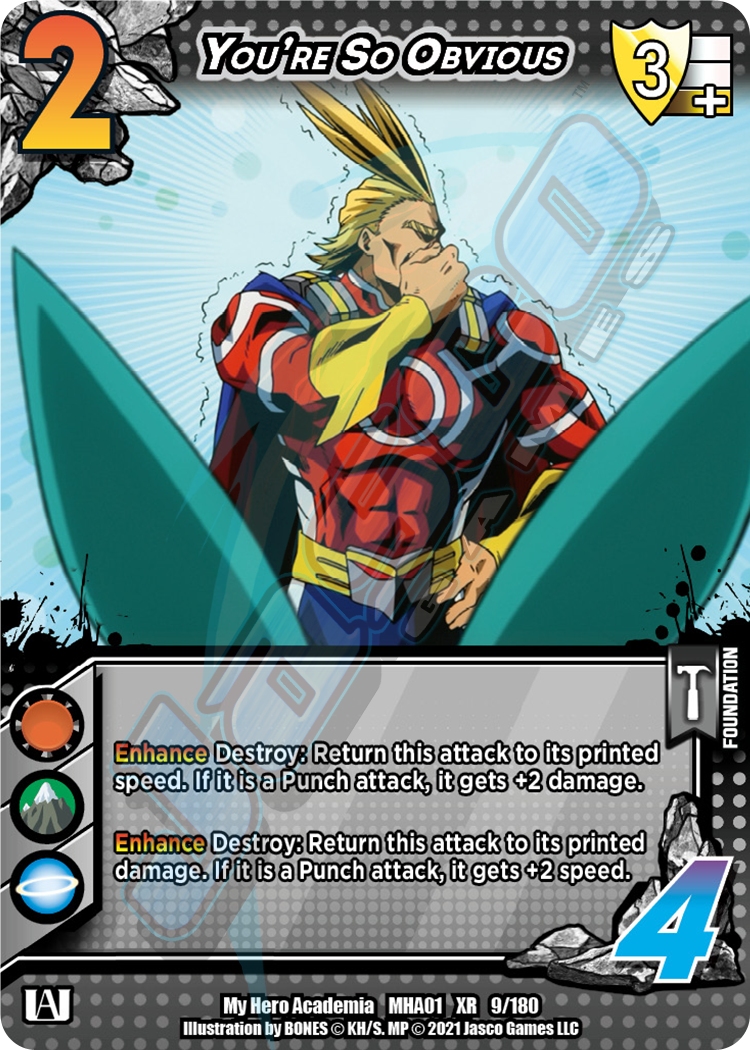 You're So Obvious (XR) (Unlimited) [Series 1]