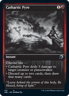 Cathartic Pyre [Innistrad: Double Feature] | Red Riot Games CA