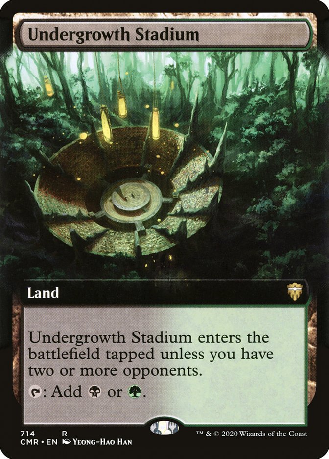 Undergrowth Stadium (Extended Art) [Commander Legends] | Red Riot Games CA