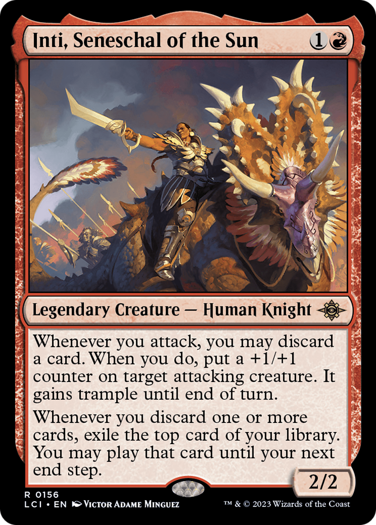 Inti, Seneschal of the Sun [The Lost Caverns of Ixalan] | Red Riot Games CA