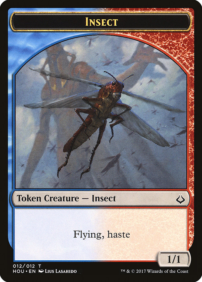 Champion of Wits // Insect Double-Sided Token [Hour of Devastation Tokens] | Red Riot Games CA