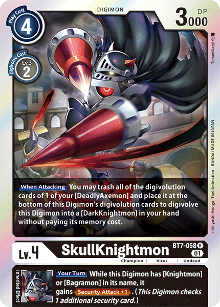 SkullKnightmon [BT7-058] [Next Adventure] | Red Riot Games CA
