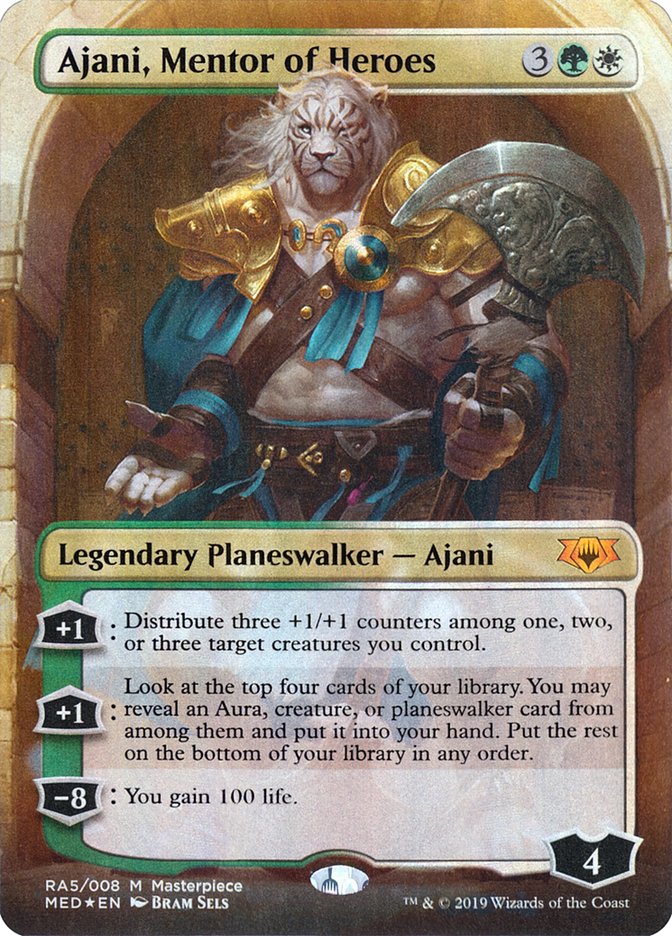 Ajani, Mentor of Heroes [Mythic Edition] | Red Riot Games CA