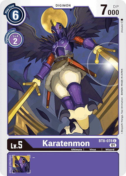 Karatenmon [BT8-078] [New Awakening] | Red Riot Games CA