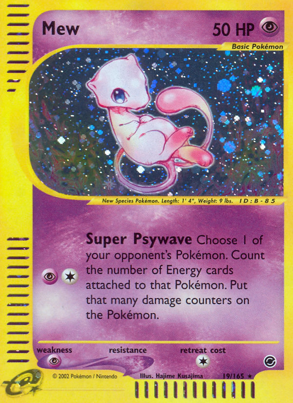 Mew (19/165) [Expedition: Base Set] | Red Riot Games CA