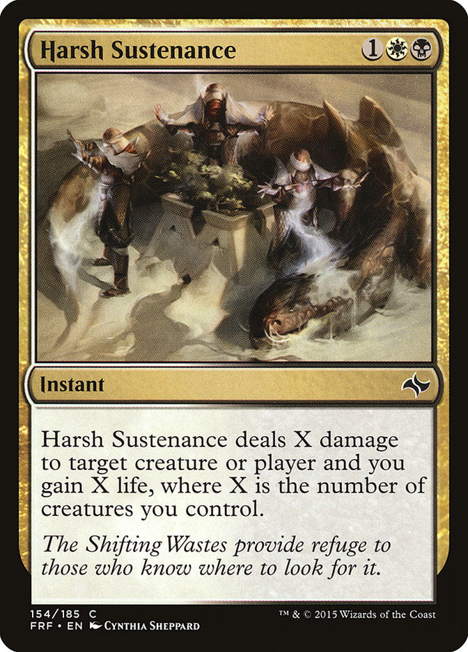 Harsh Sustenance [Fate Reforged] | Red Riot Games CA