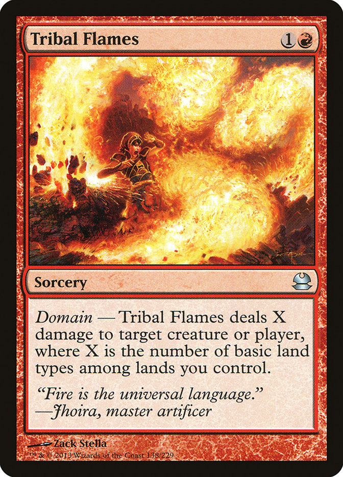 Tribal Flames [Modern Masters] | Red Riot Games CA