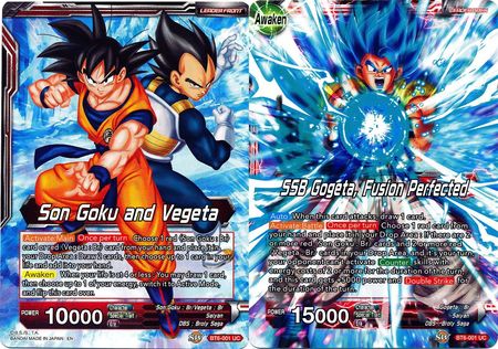 Son Goku and Vegeta // SSB Gogeta, Fusion Perfected (BT6-001) [Destroyer Kings] | Red Riot Games CA