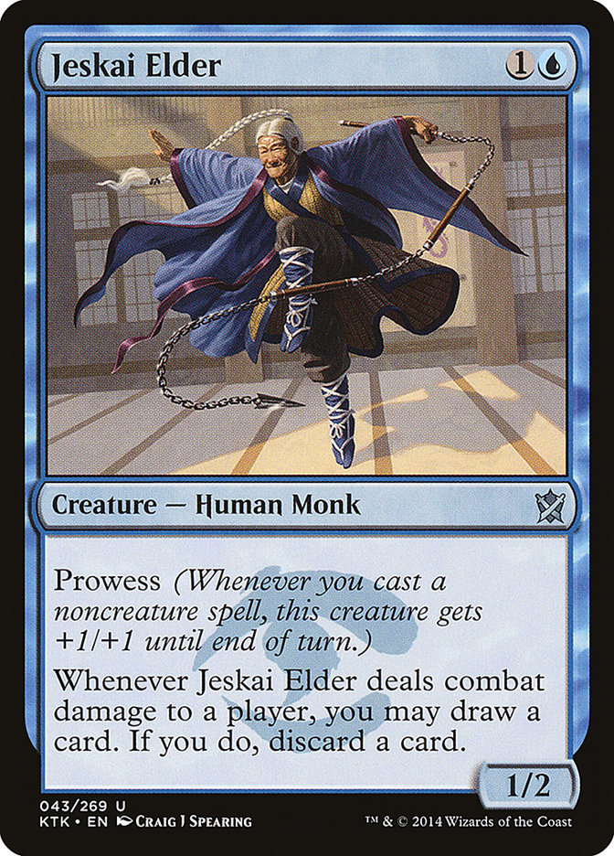 Jeskai Elder [Khans of Tarkir] | Red Riot Games CA