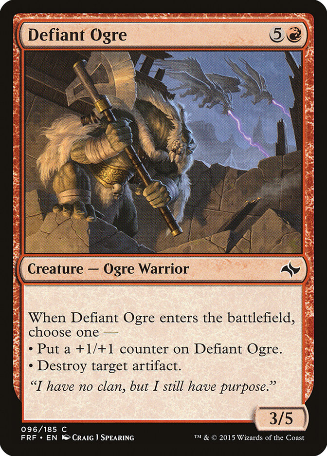 Defiant Ogre [Fate Reforged] | Red Riot Games CA