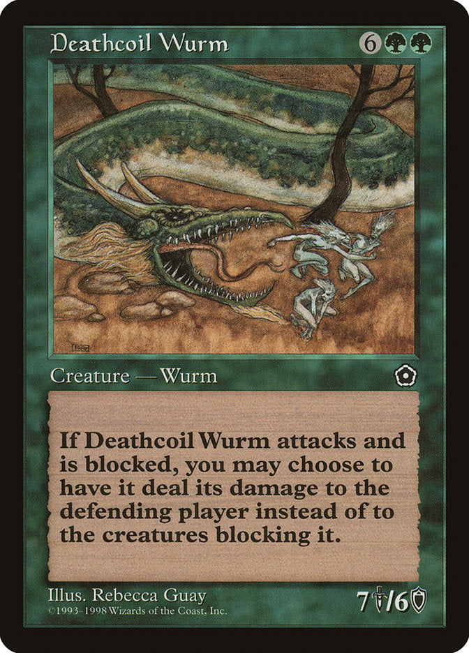 Deathcoil Wurm [Portal Second Age] | Red Riot Games CA