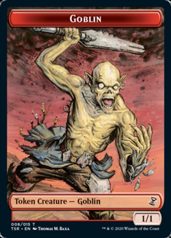 Goblin Token [Time Spiral Remastered Tokens] | Red Riot Games CA