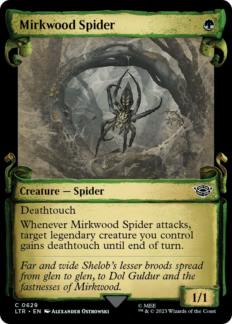 Mirkwood Spider [The Lord of the Rings: Tales of Middle-Earth Showcase Scrolls] | Red Riot Games CA