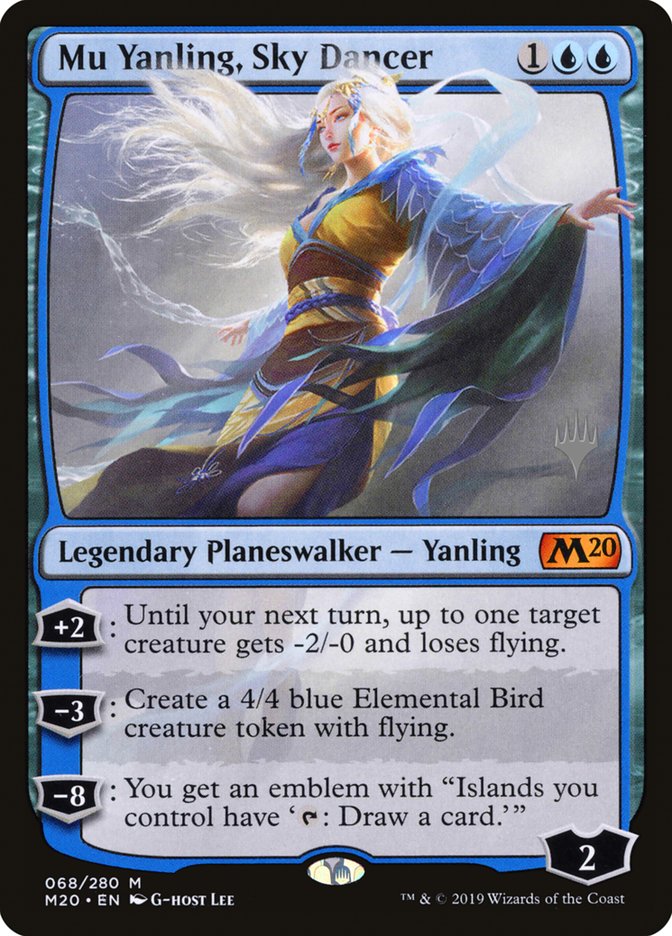 Mu Yanling, Sky Dancer (Promo Pack) [Core Set 2020 Promos] | Red Riot Games CA