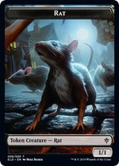 Rat // Food (17) Double-Sided Token [Throne of Eldraine Tokens] | Red Riot Games CA