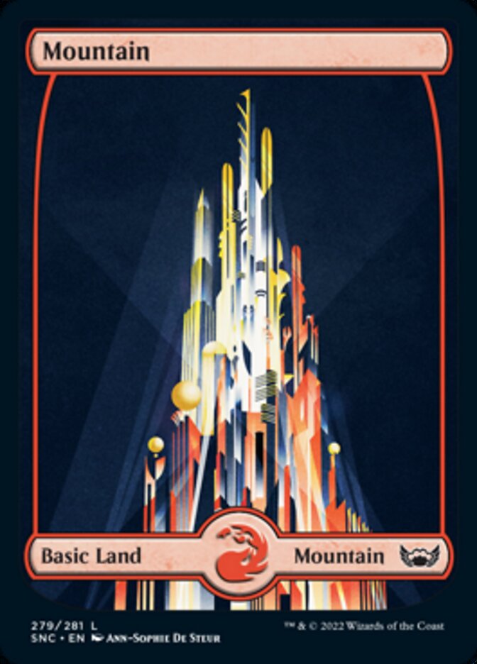 Mountain (279) [Streets of New Capenna] | Red Riot Games CA
