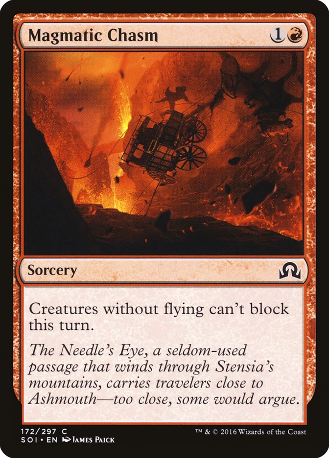 Magmatic Chasm [Shadows over Innistrad] | Red Riot Games CA