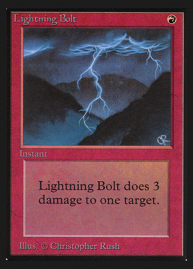 Lightning Bolt [Collectors' Edition] | Red Riot Games CA