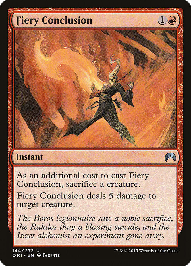 Fiery Conclusion [Magic Origins] | Red Riot Games CA