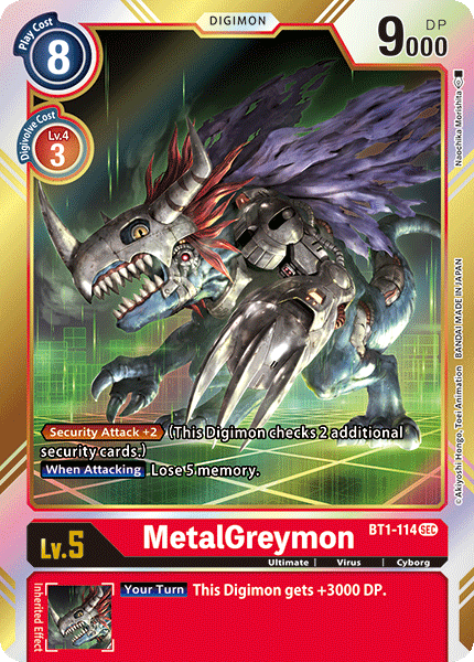 MetalGreymon [BT1-114] [Release Special Booster Ver.1.0]