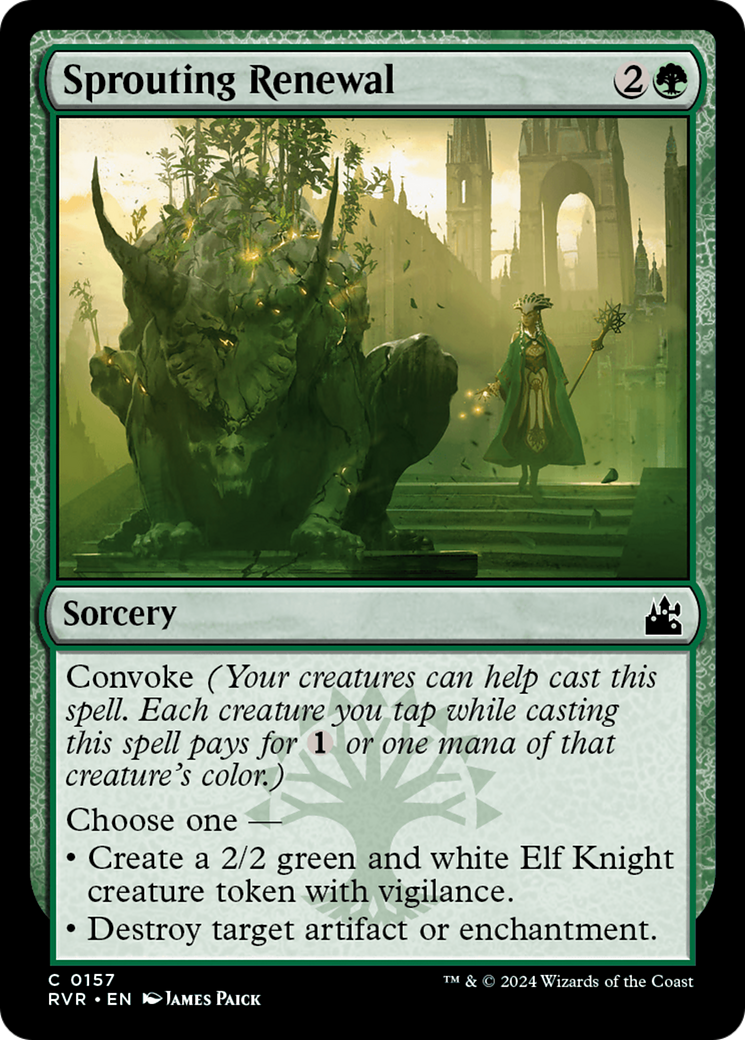 Sprouting Renewal [Ravnica Remastered] | Red Riot Games CA