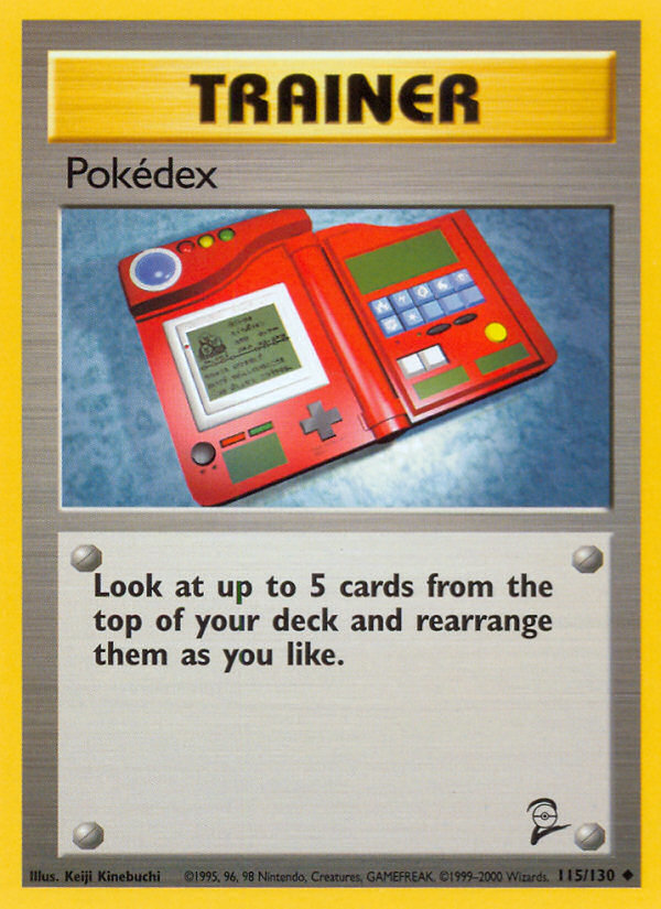 Pokedex (115/130) [Base Set 2] | Red Riot Games CA