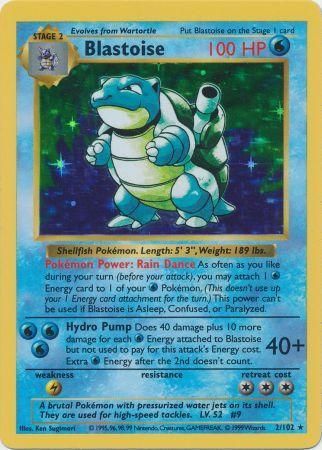 Blastoise (2/102) [Base Set Shadowless Unlimited] | Red Riot Games CA