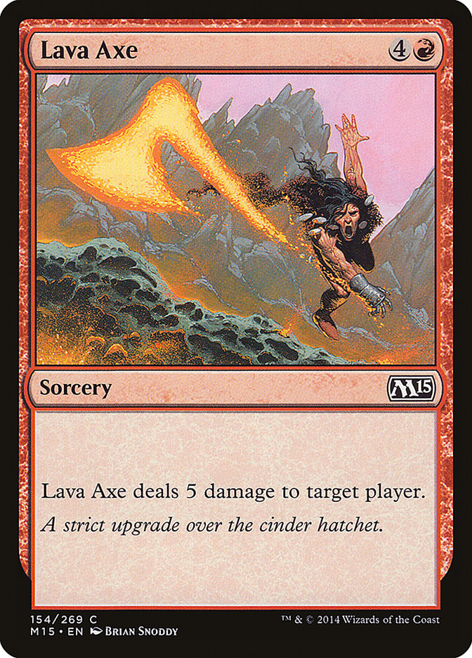 Lava Axe [Magic 2015] | Red Riot Games CA