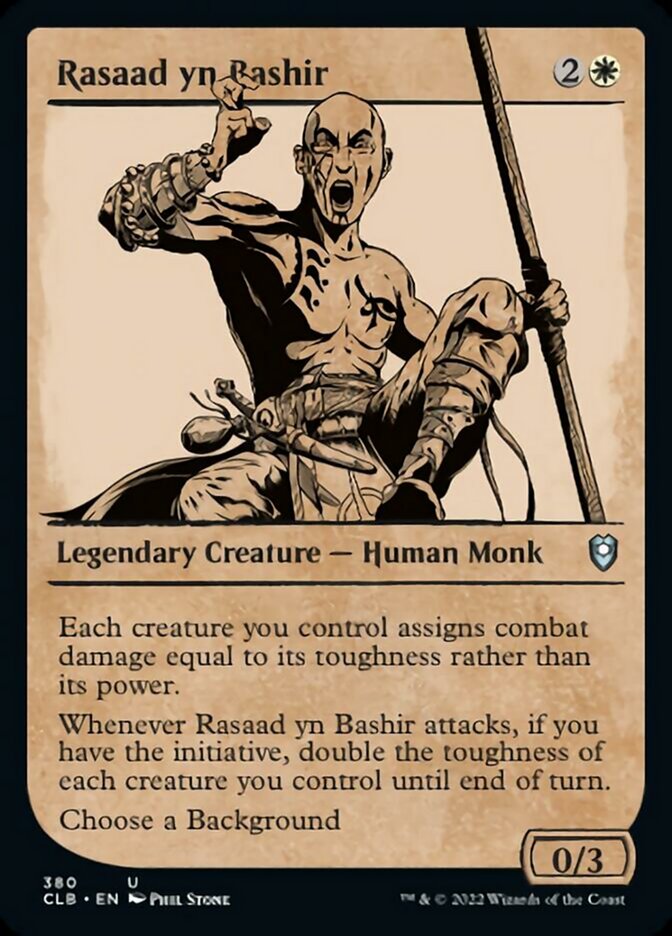 Rasaad yn Bashir (Showcase) [Commander Legends: Battle for Baldur's Gate] | Red Riot Games CA
