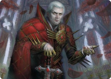 Edgar, Charmed Groom 1 Art Card [Innistrad: Crimson Vow Art Series] | Red Riot Games CA