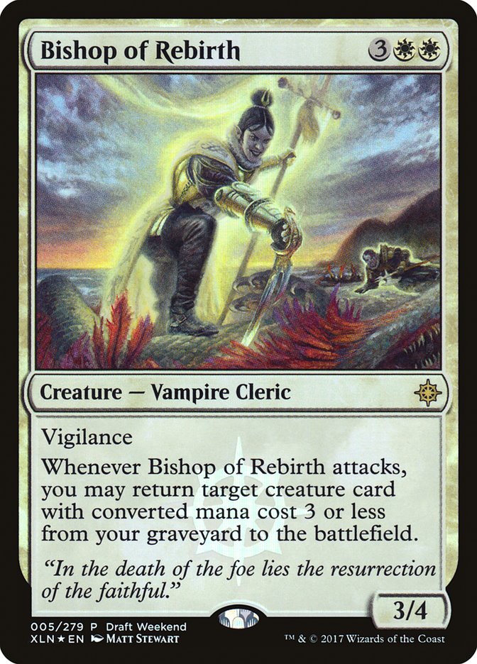 Bishop of Rebirth (Draft Weekend) [Ixalan Promos] | Red Riot Games CA