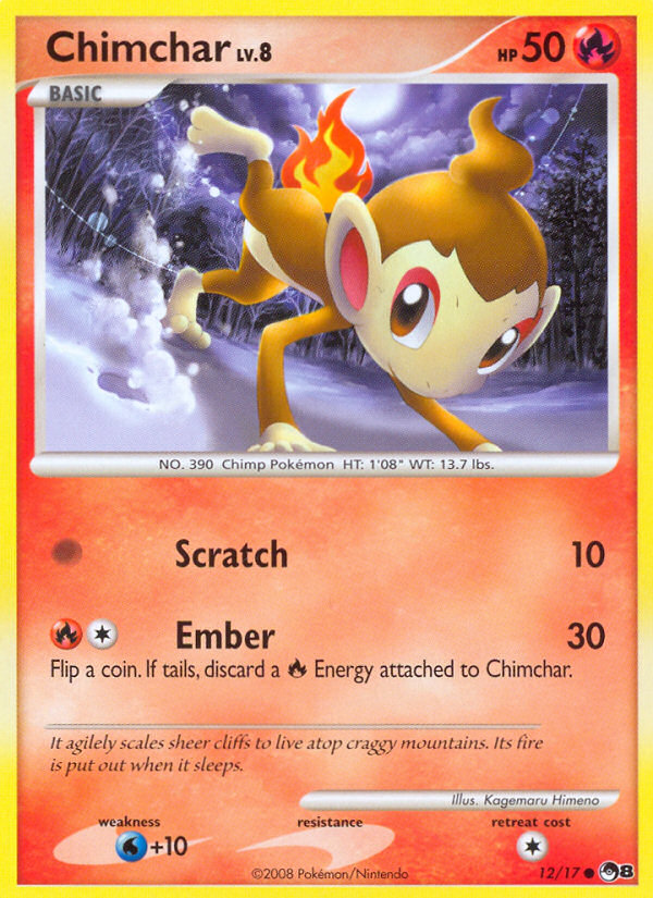 Chimchar (12/17) [POP Series 8] | Red Riot Games CA